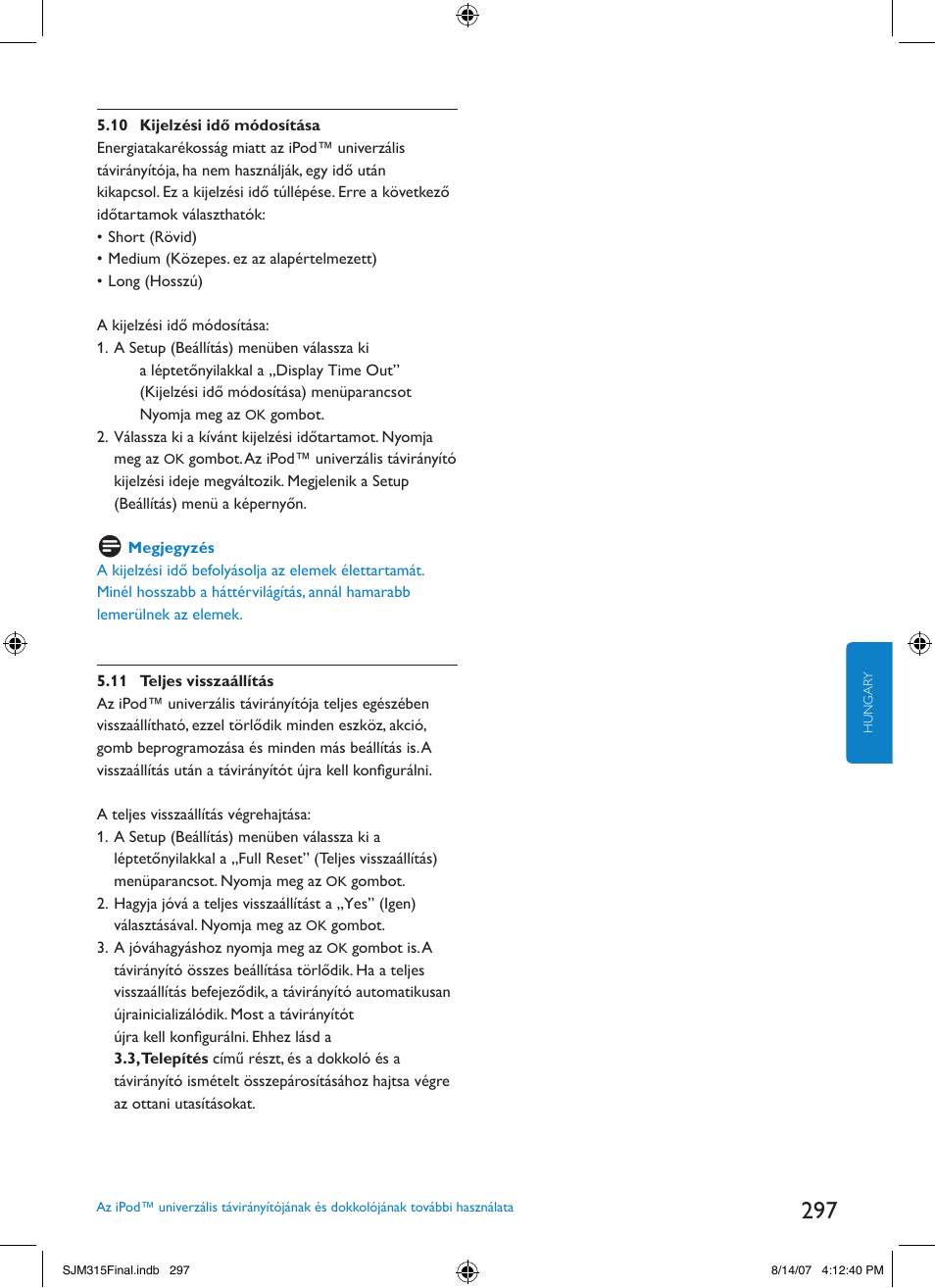 Philips SJM3151 User Manual | Page 297 / 325