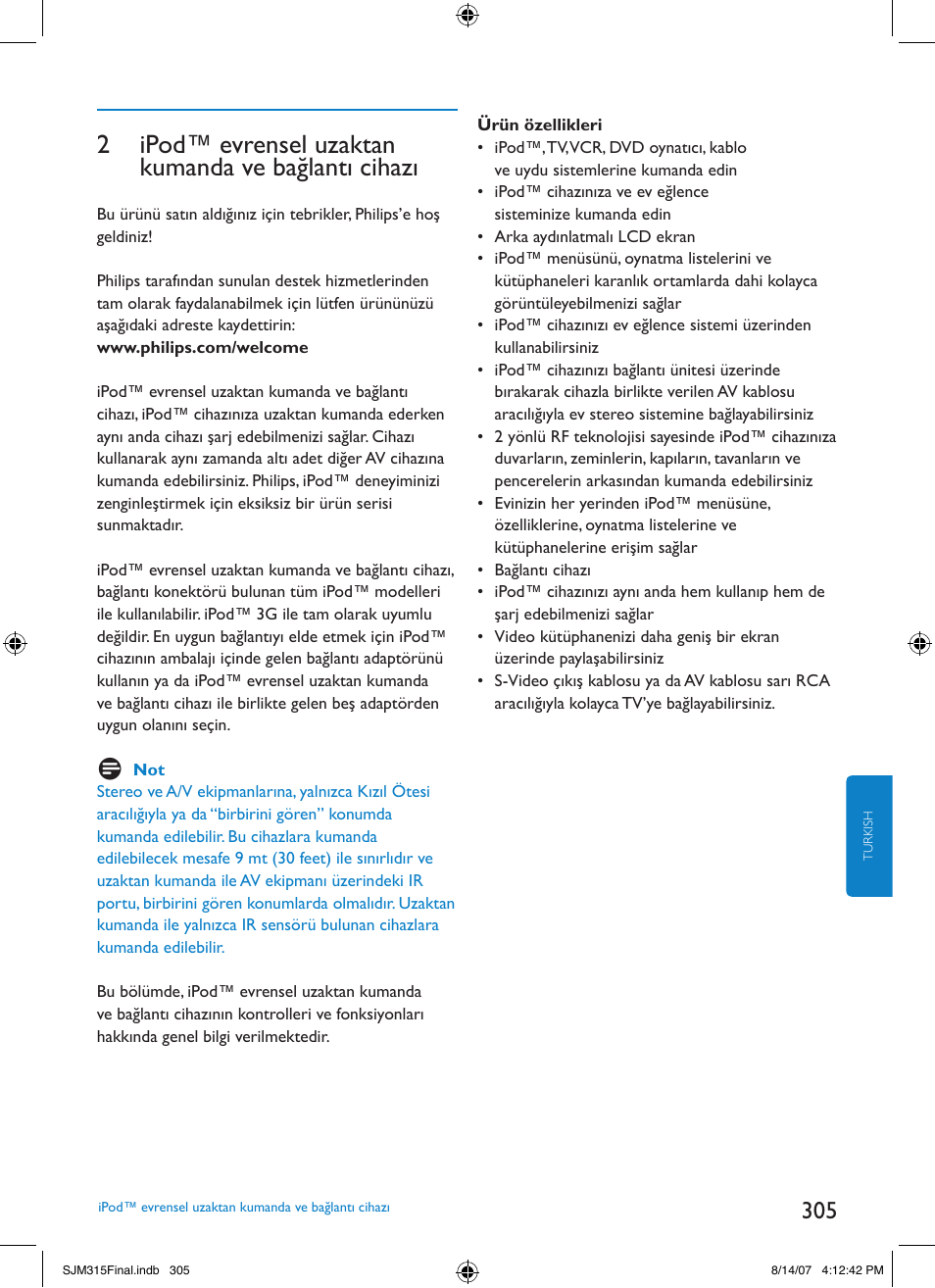 Philips SJM3151 User Manual | Page 305 / 325