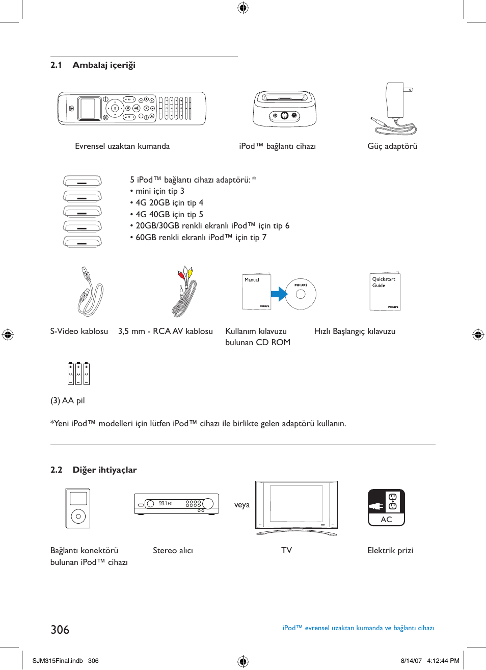 Philips SJM3151 User Manual | Page 306 / 325