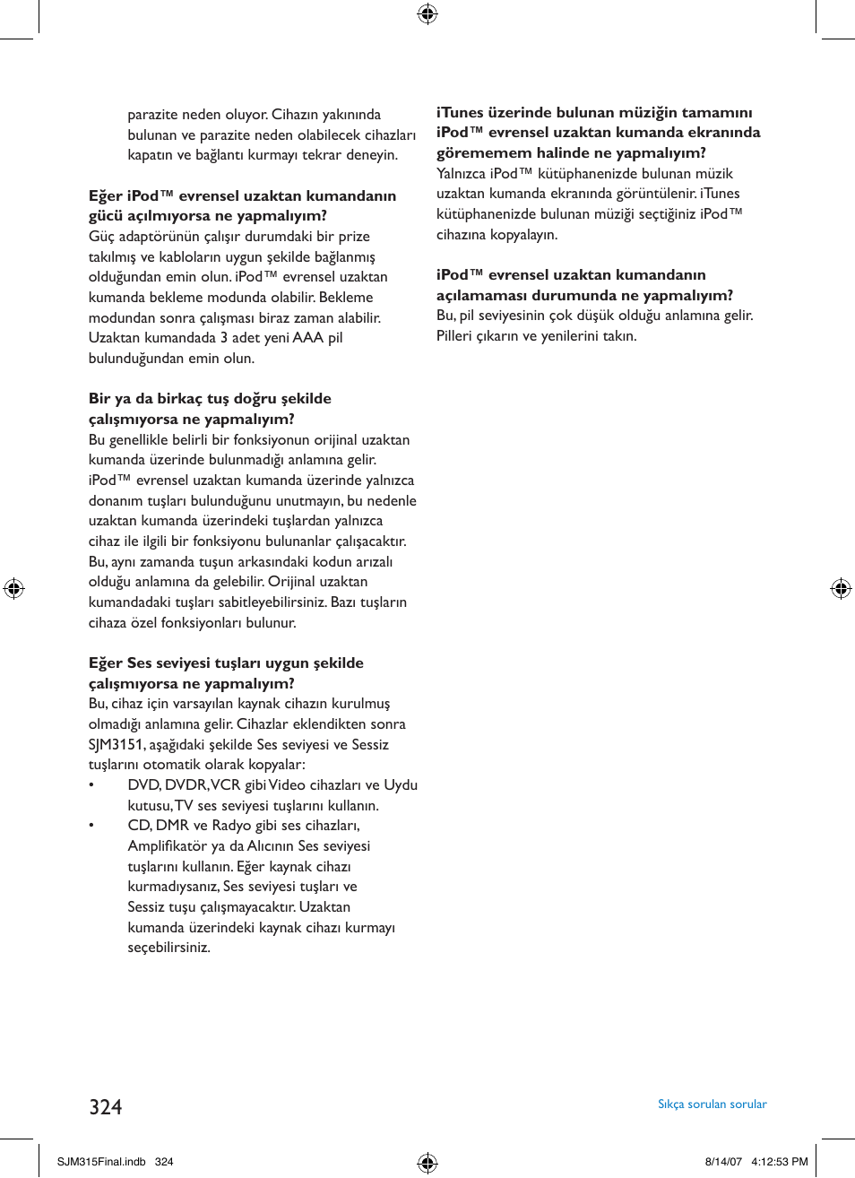 Philips SJM3151 User Manual | Page 324 / 325
