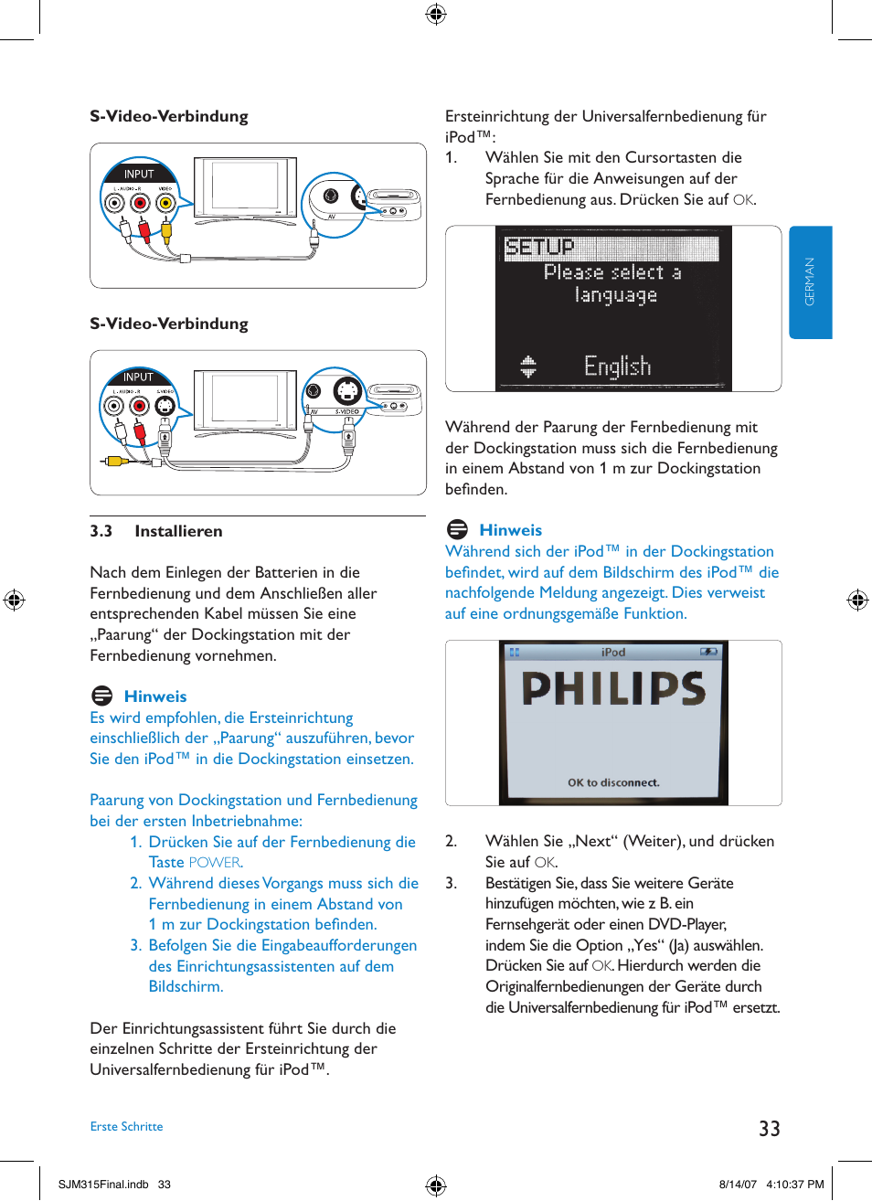 Philips SJM3151 User Manual | Page 33 / 325