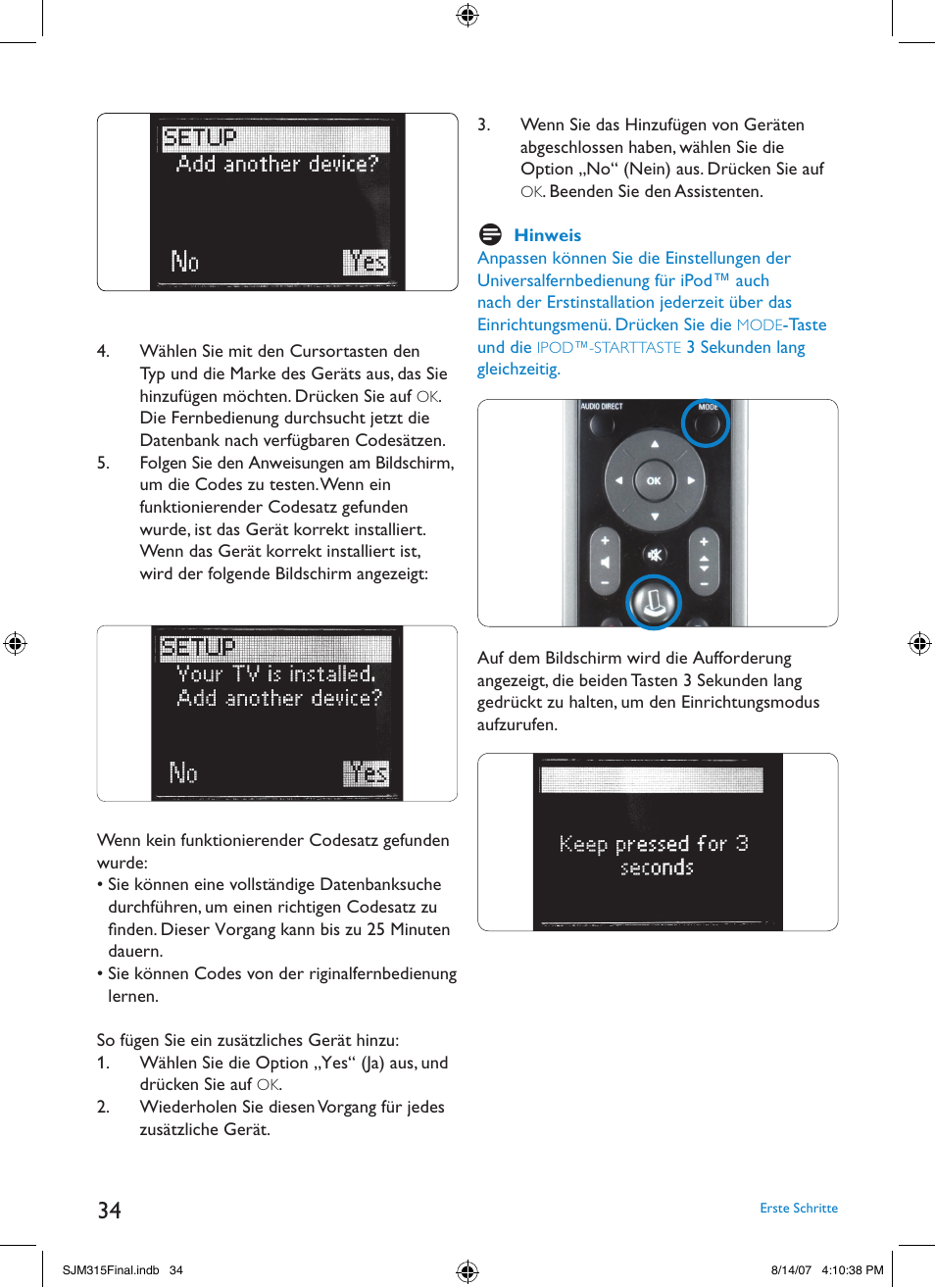 Philips SJM3151 User Manual | Page 34 / 325