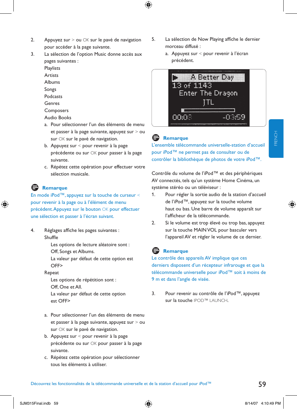 Philips SJM3151 User Manual | Page 59 / 325