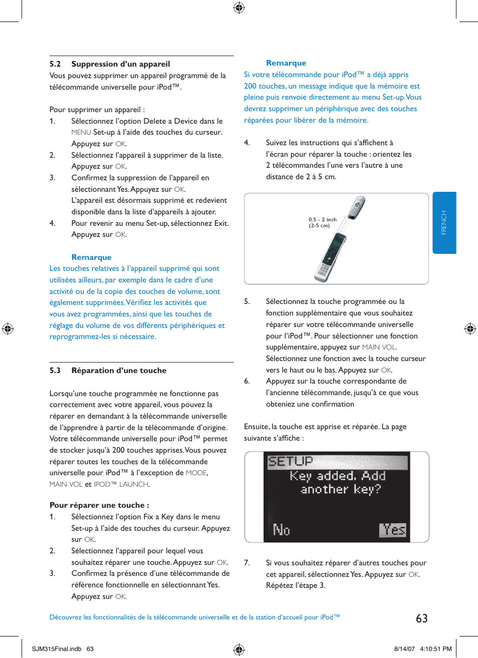 Philips SJM3151 User Manual | Page 63 / 325