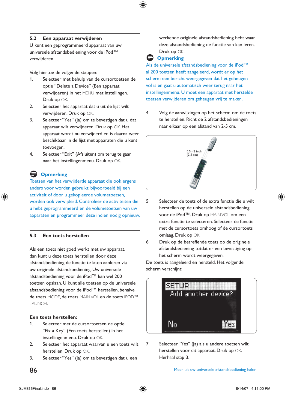 Philips SJM3151 User Manual | Page 86 / 325