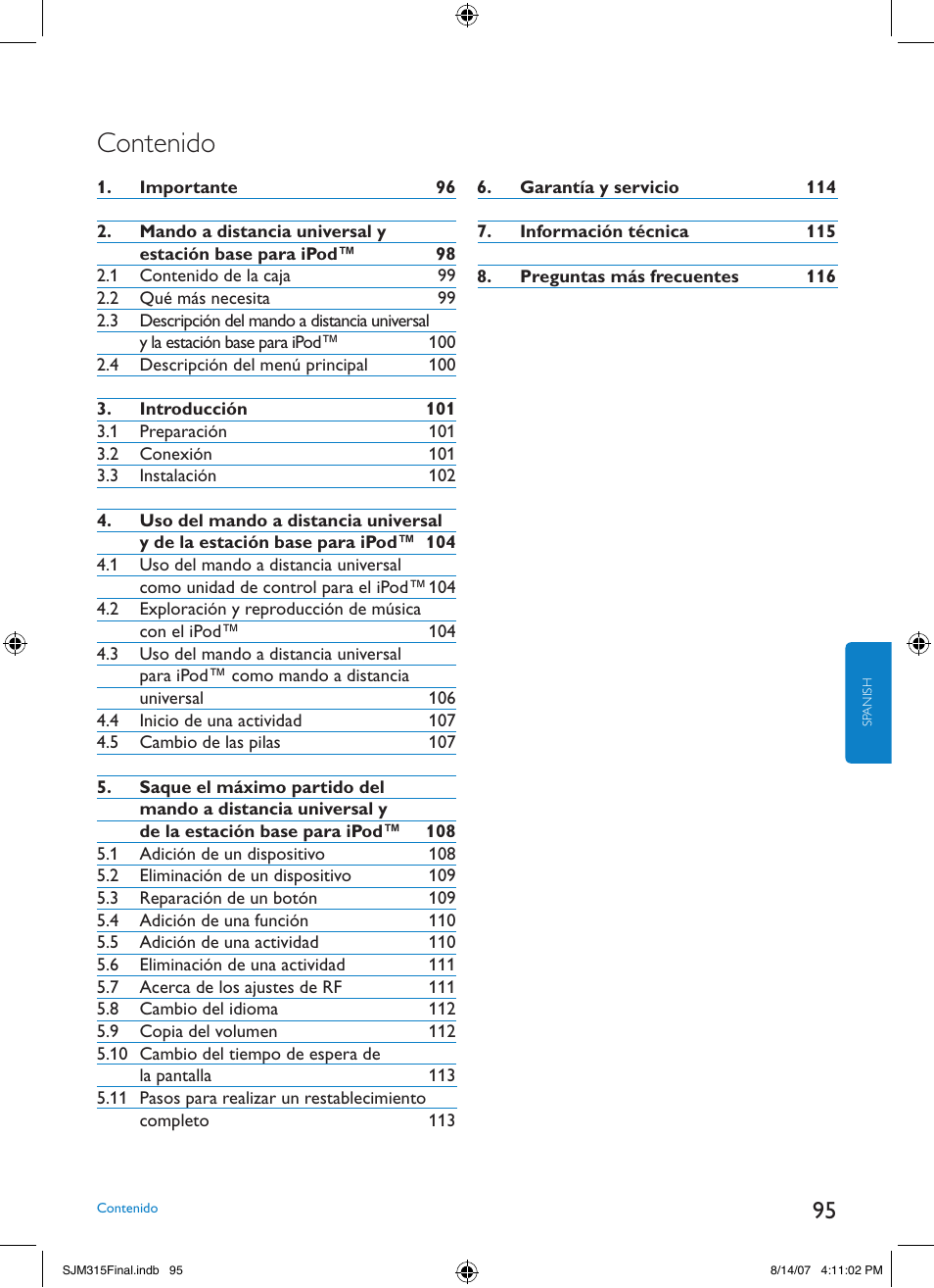 Philips SJM3151 User Manual | Page 95 / 325