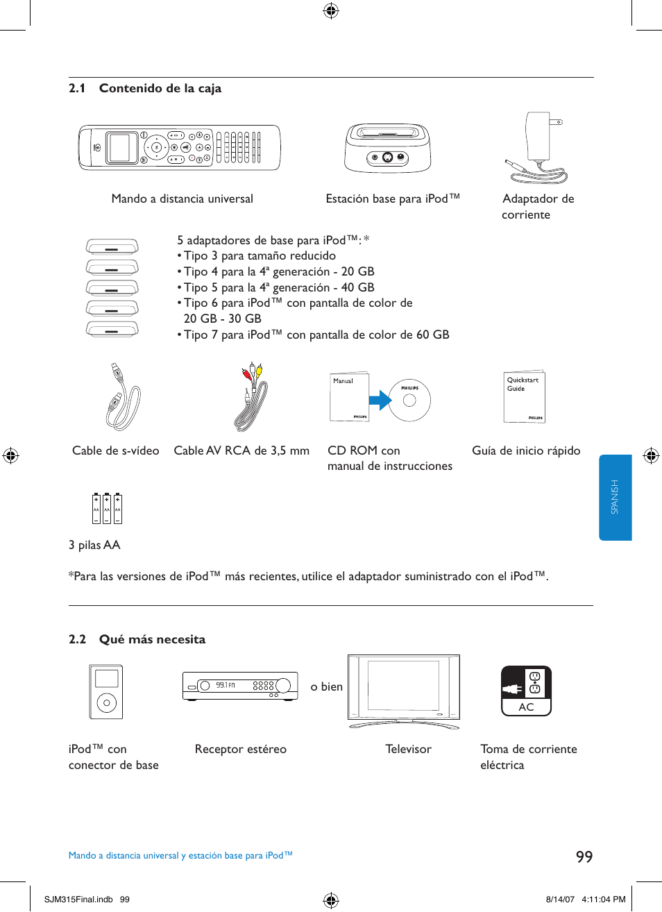 Philips SJM3151 User Manual | Page 99 / 325