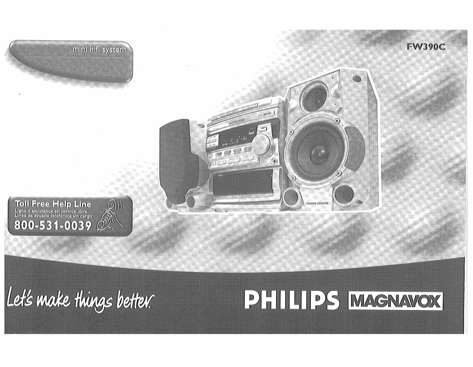 Philips FW390C User Manual | 74 pages