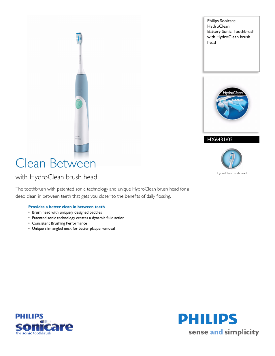 Philips Sonicare 400 Series User Manual | 2 pages