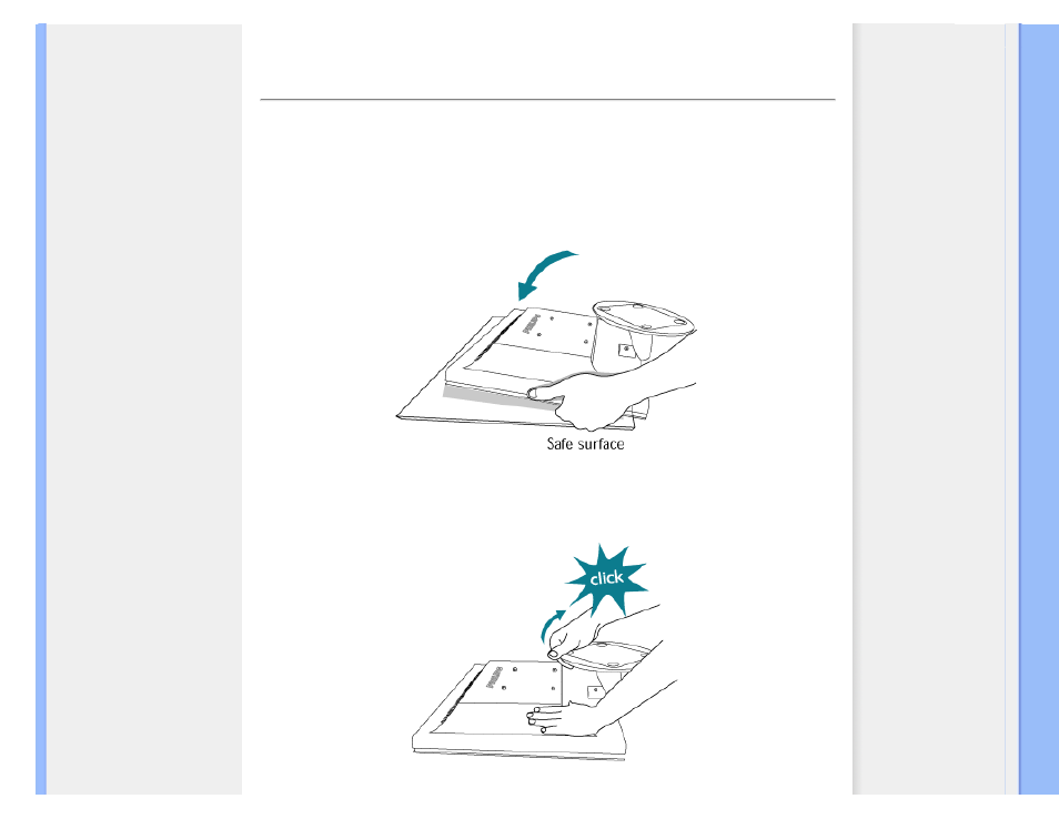 The base | Philips 150S7 User Manual | Page 49 / 91