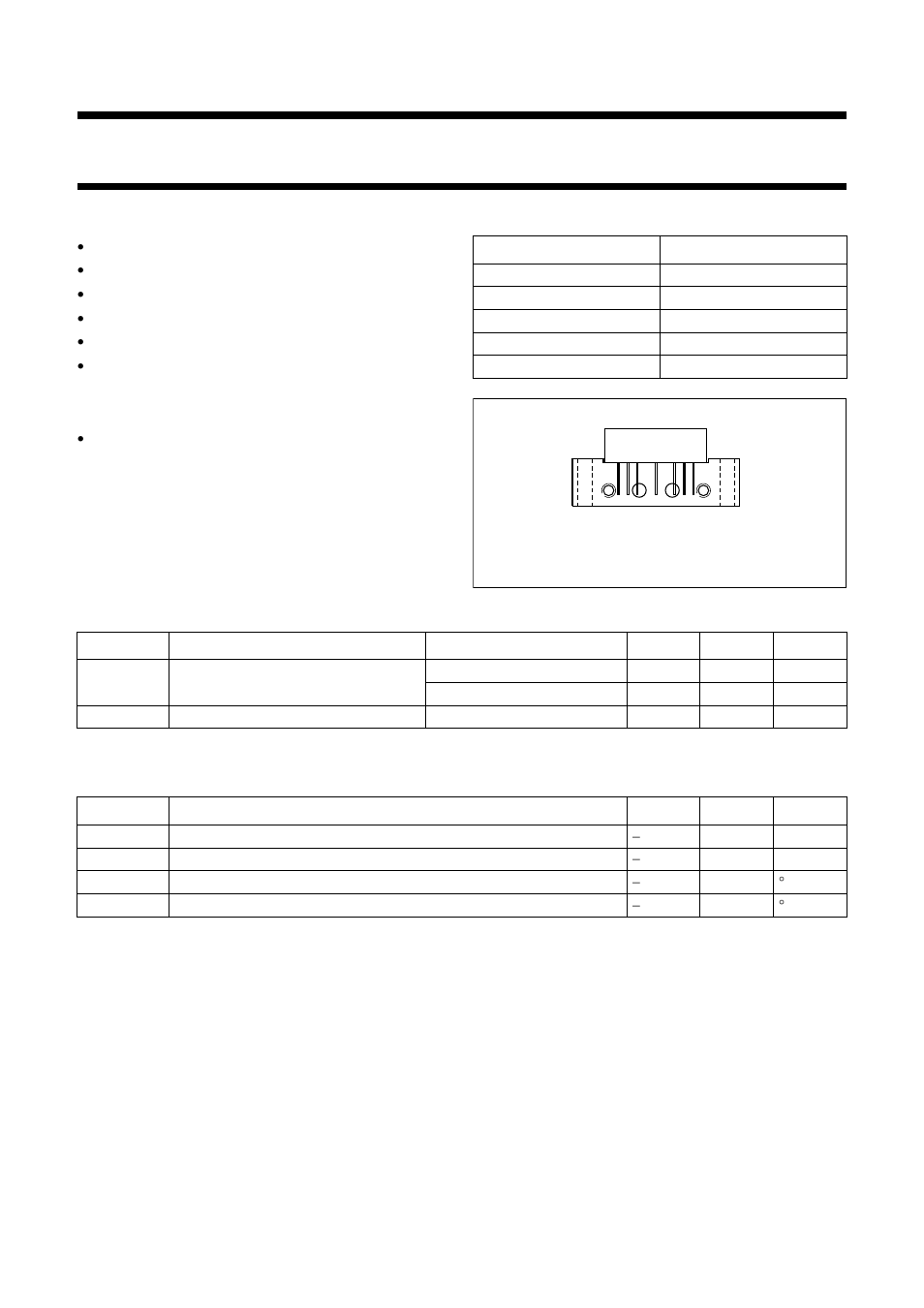 Features, Applications, Description | Pinning - sot115j, Quick reference data, Limiting values | Philips BGD814 User Manual | Page 2 / 10