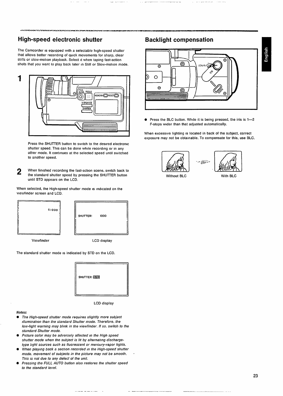 High-speed electronic shutter | Philips VKR 6865 User Manual | Page 25 / 42