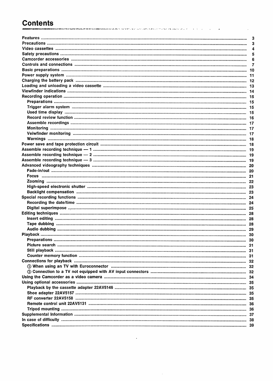 Philips VKR 6865 User Manual | Page 4 / 42