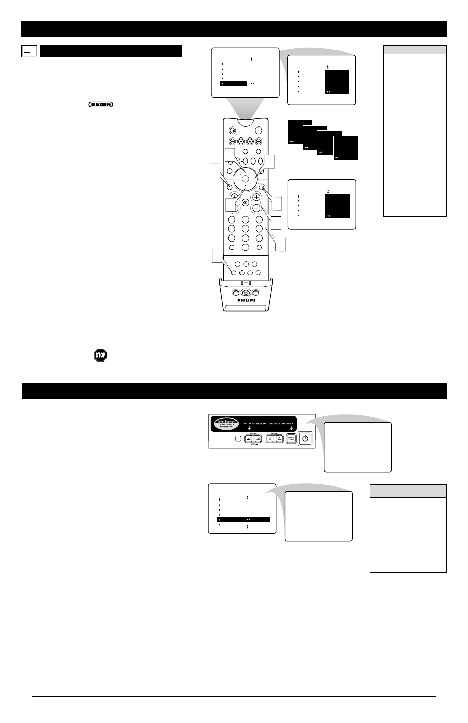 Sing, Ntelli, Ense | Djust, Icture, Onvergence, Sing the, Nstallation, Eatures, Ame h | Philips Rear-Projection HDTV Monitor User Manual | Page 7 / 8