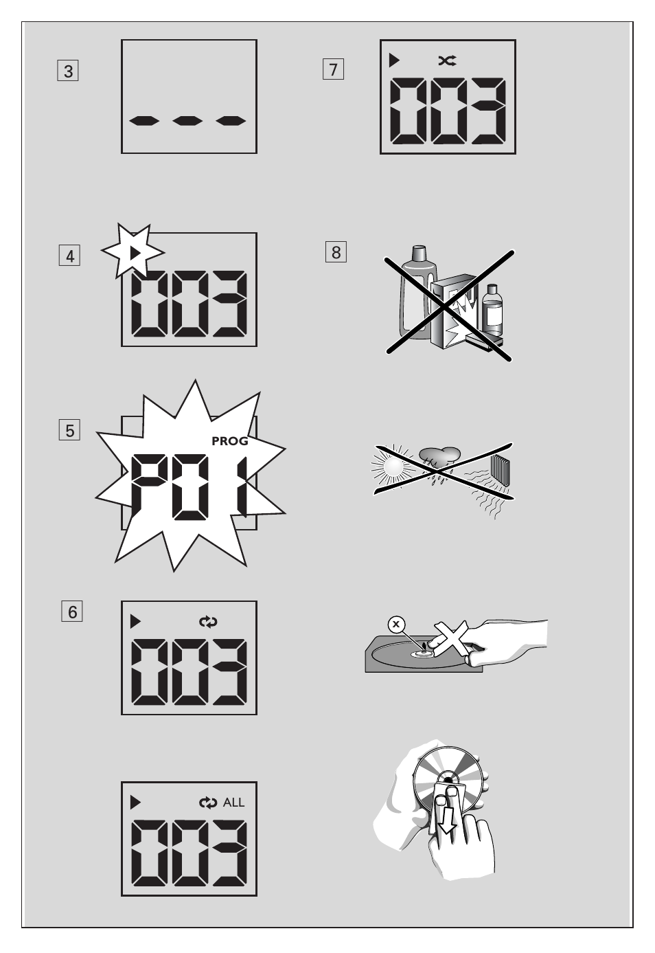 Philips CD SOUNDMACHINE AZ302S User Manual | Page 4 / 14