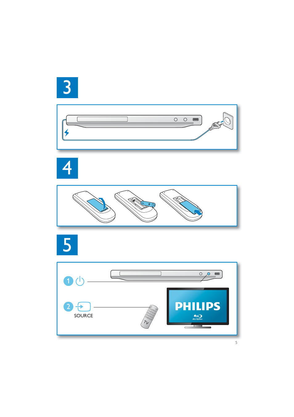 Philips BDP2600 User Manual | Page 5 / 48