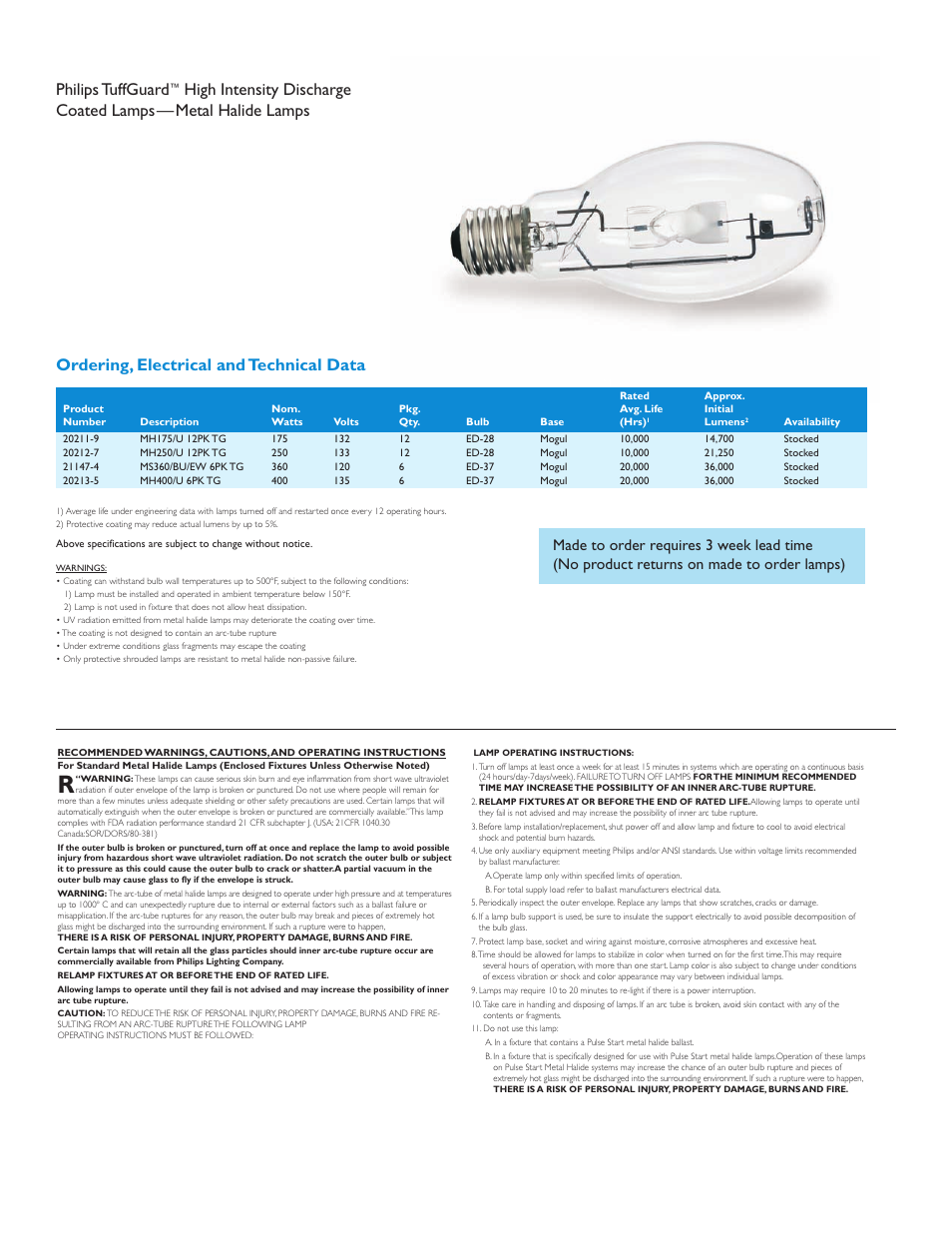 Philips tuffguard | Philips TUFFGUARD Series User Manual | Page 2 / 4