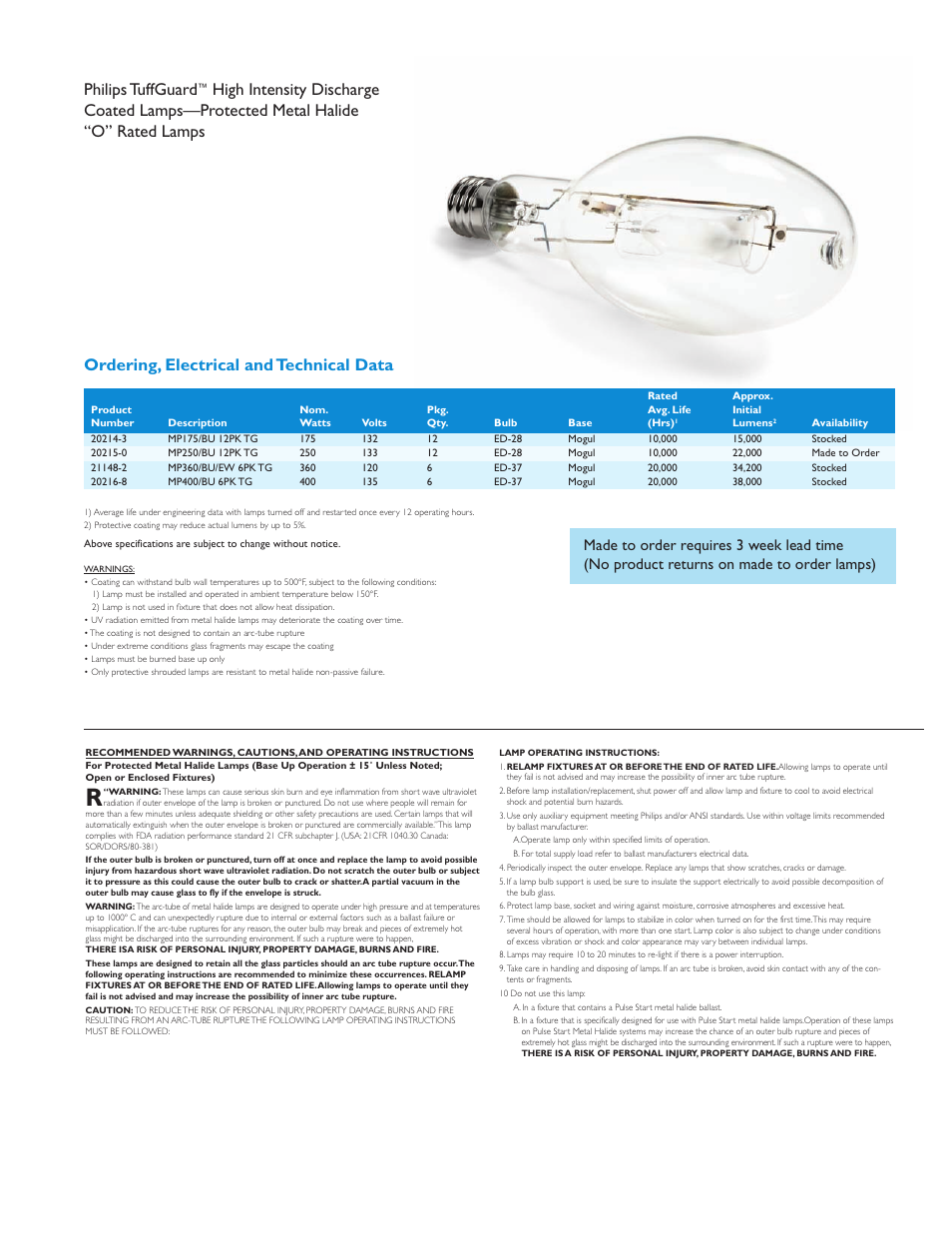 Philips tuffguard | Philips TUFFGUARD Series User Manual | Page 3 / 4