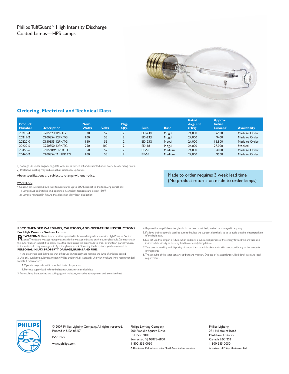 Philips tuffguard | Philips TUFFGUARD Series User Manual | Page 4 / 4