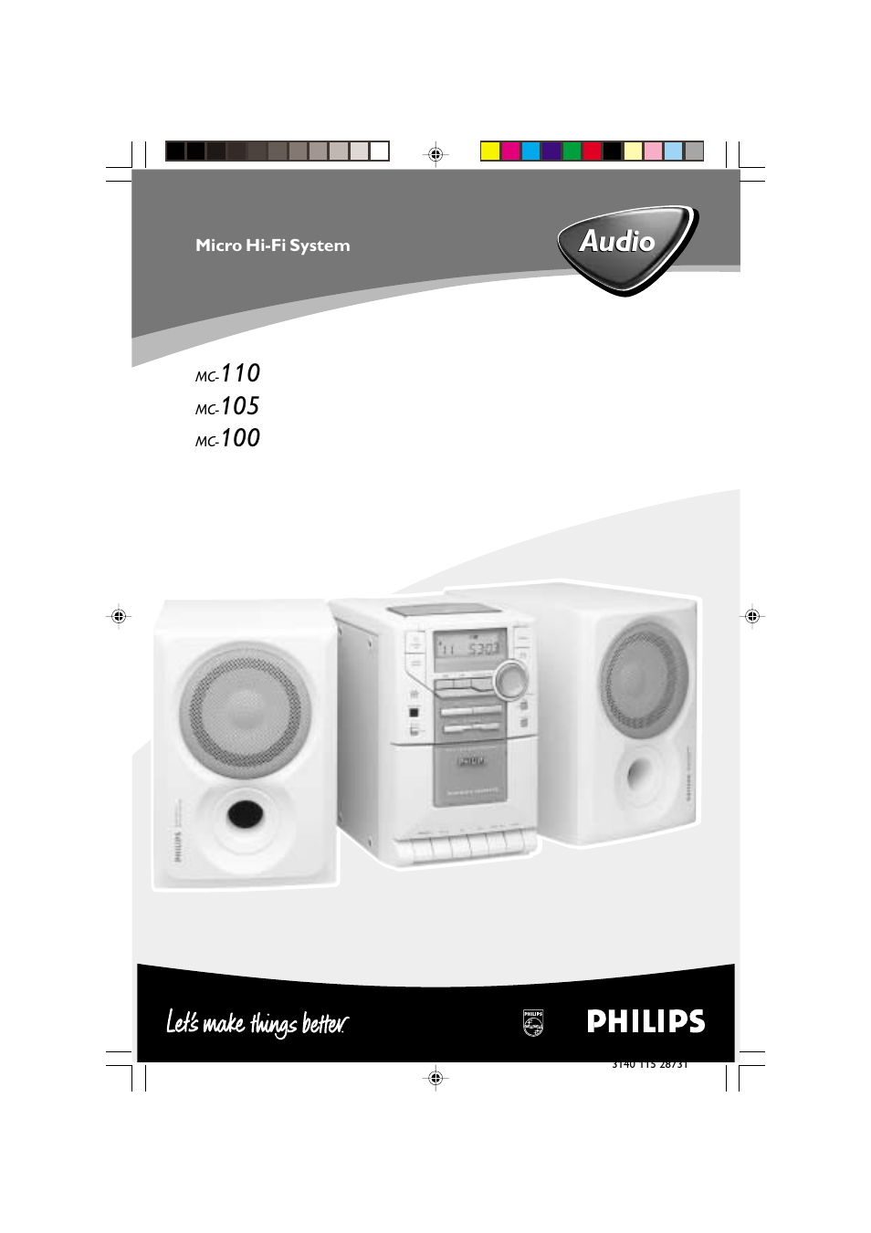 Philips MC-110 User Manual | 22 pages