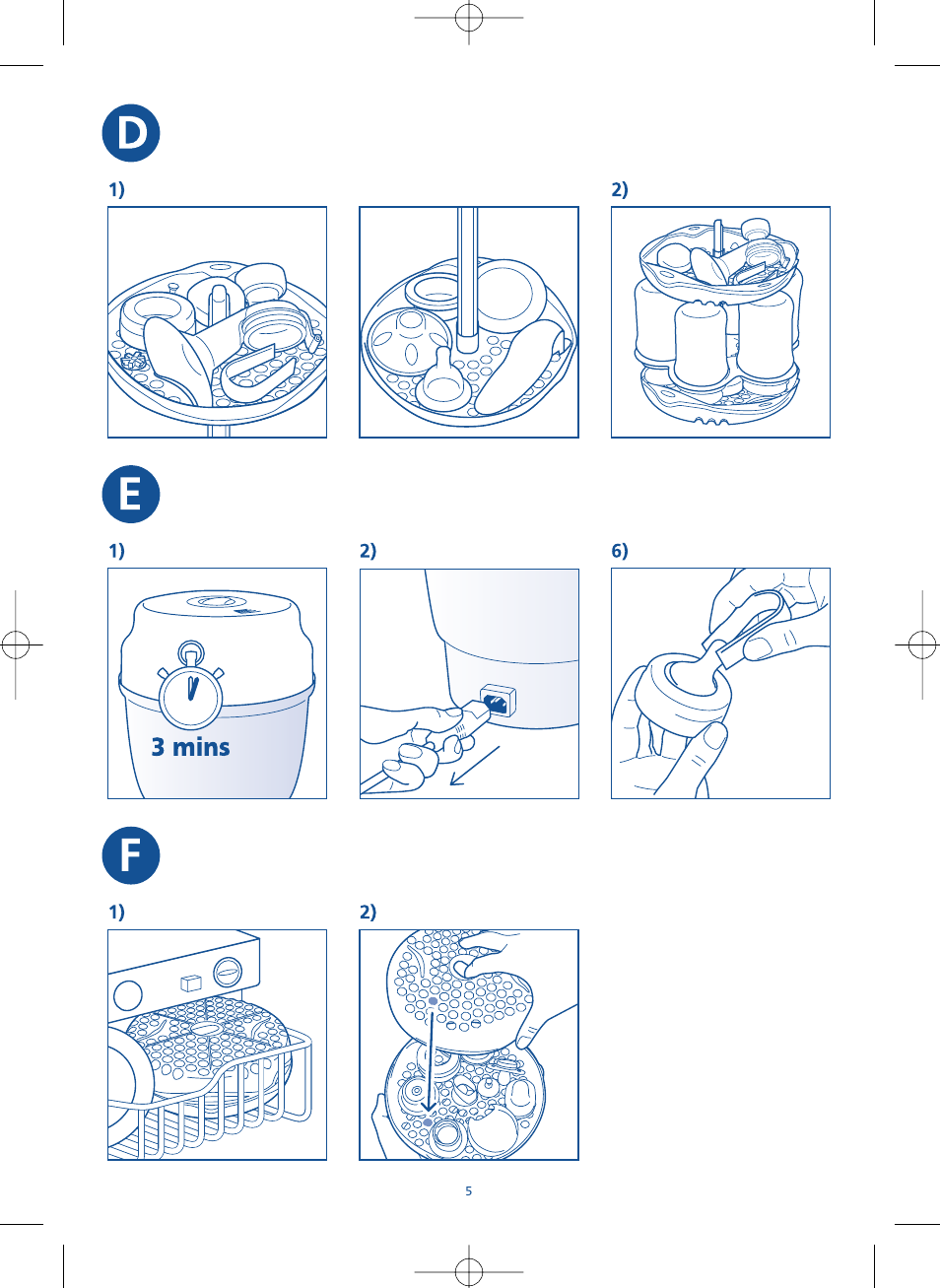 Philips Electric Steam Sterilizer SCF274/34 User Manual | Page 3 / 14