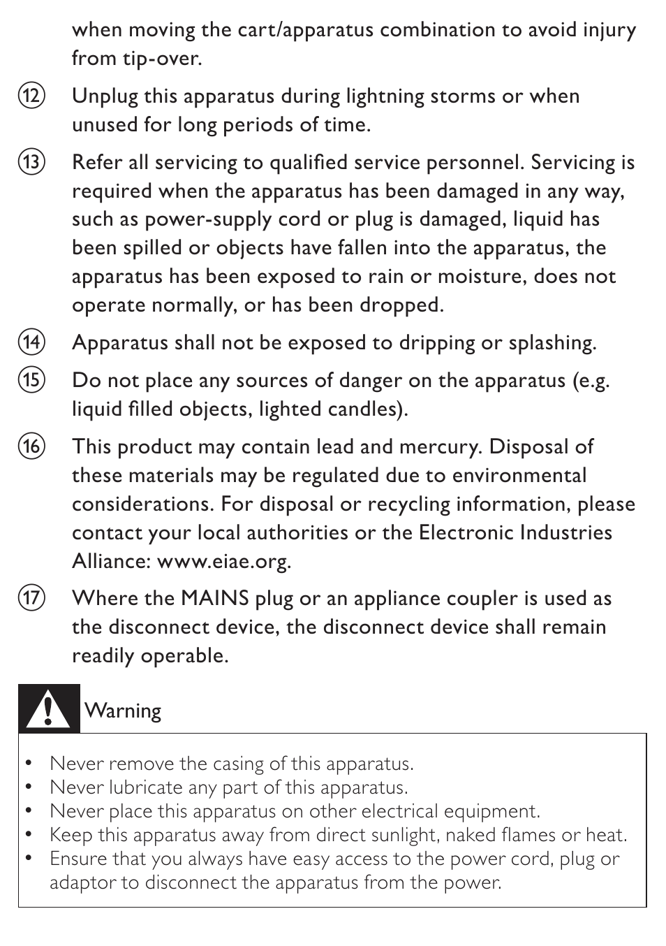 Philips DC190 User Manual | Page 3 / 23