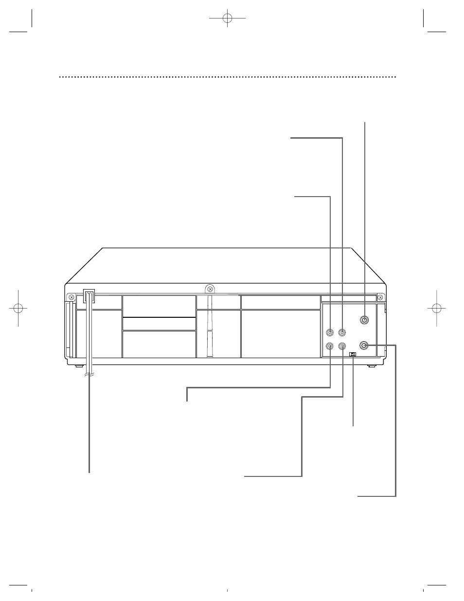 22 rear panel | Philips SVZ142 User Manual | Page 22 / 48