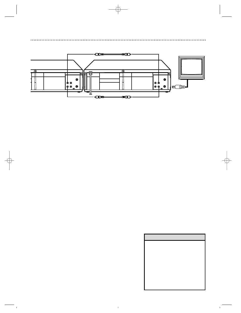 Rerecording (tape duplication) 33 | Philips SVZ142 User Manual | Page 33 / 48