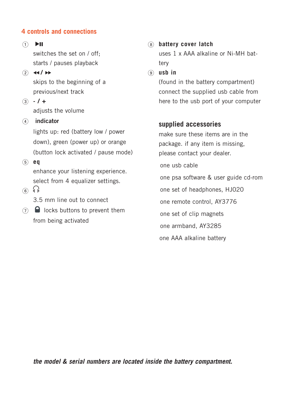 Philips ACT20017 User Manual | Page 4 / 35