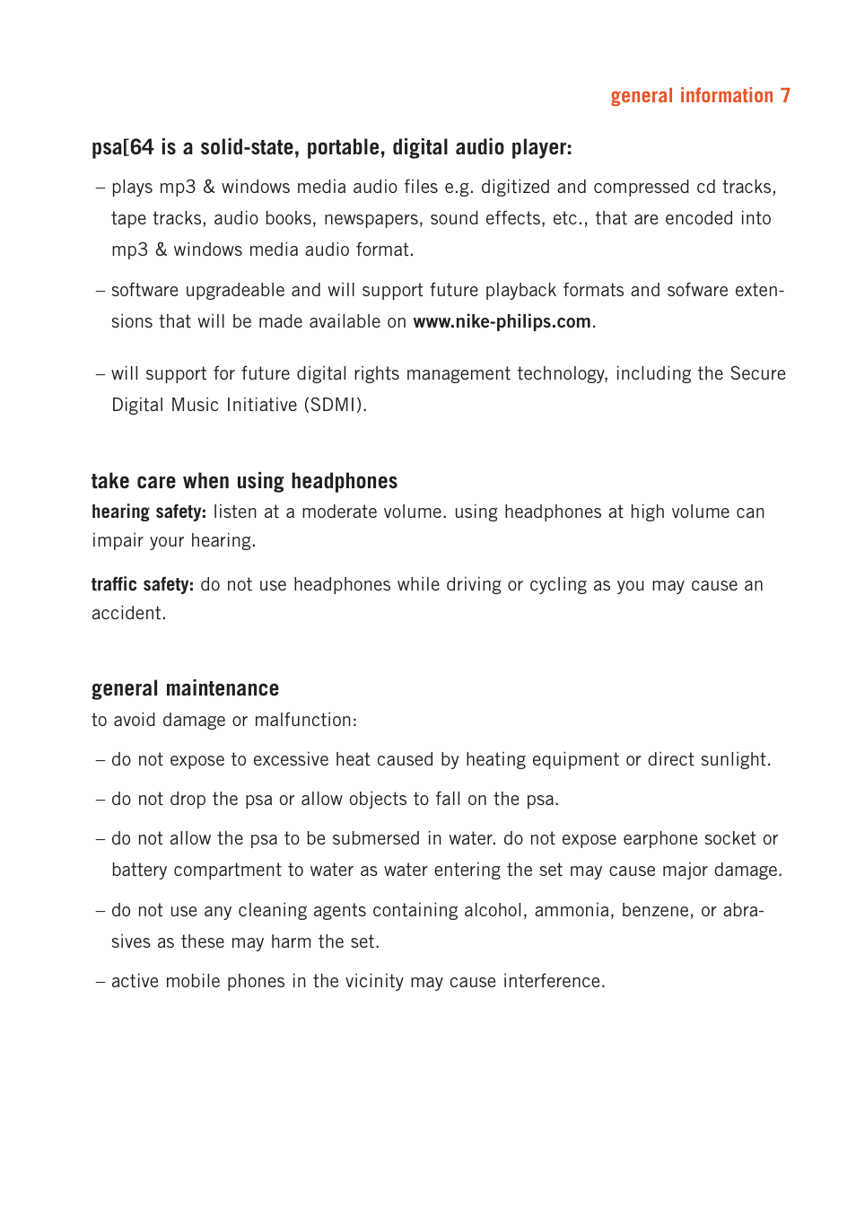 Philips ACT20017 User Manual | Page 7 / 35