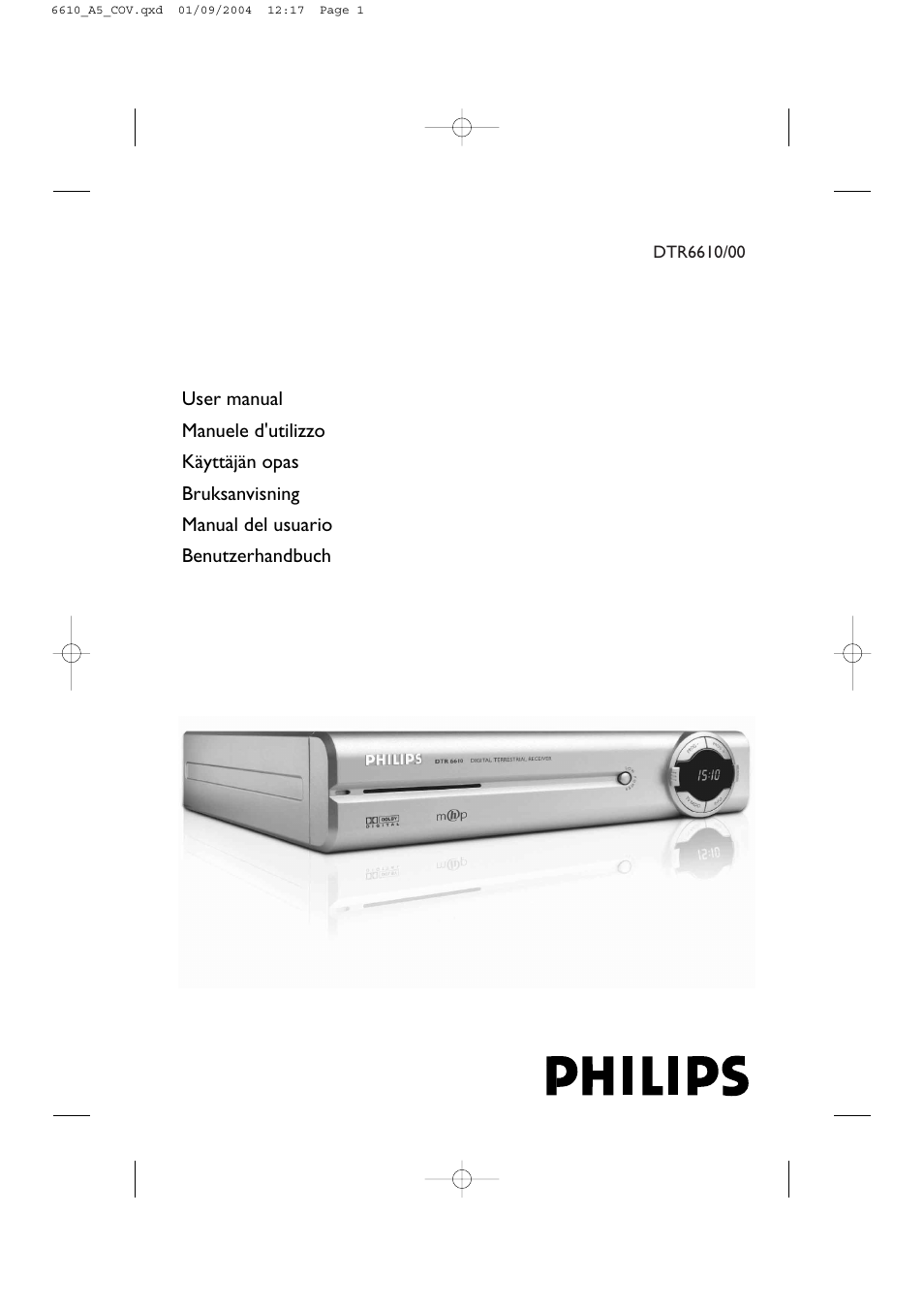 Philips DTR6610 User Manual | 45 pages