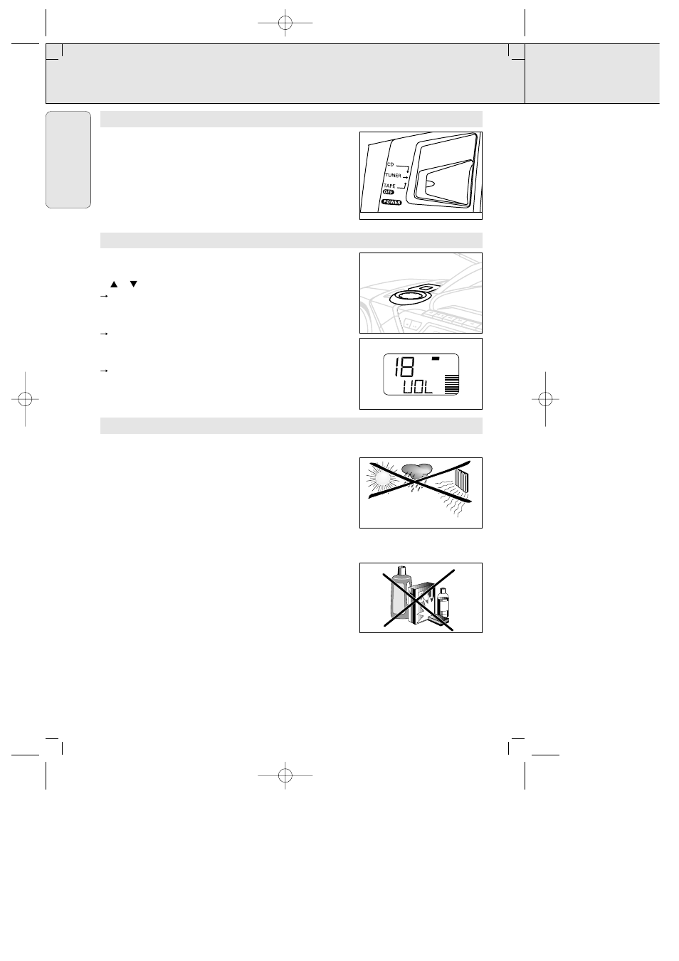 Basic functions general information, General maintenance, Safety information | English | Philips AZ 1564 User Manual | Page 10 / 44