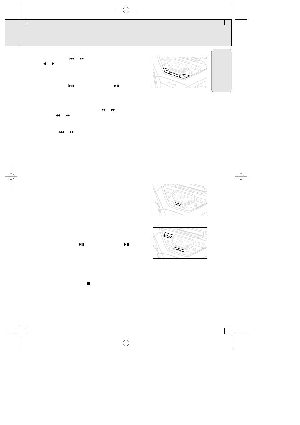 Cd player | Philips AZ 1564 User Manual | Page 13 / 44