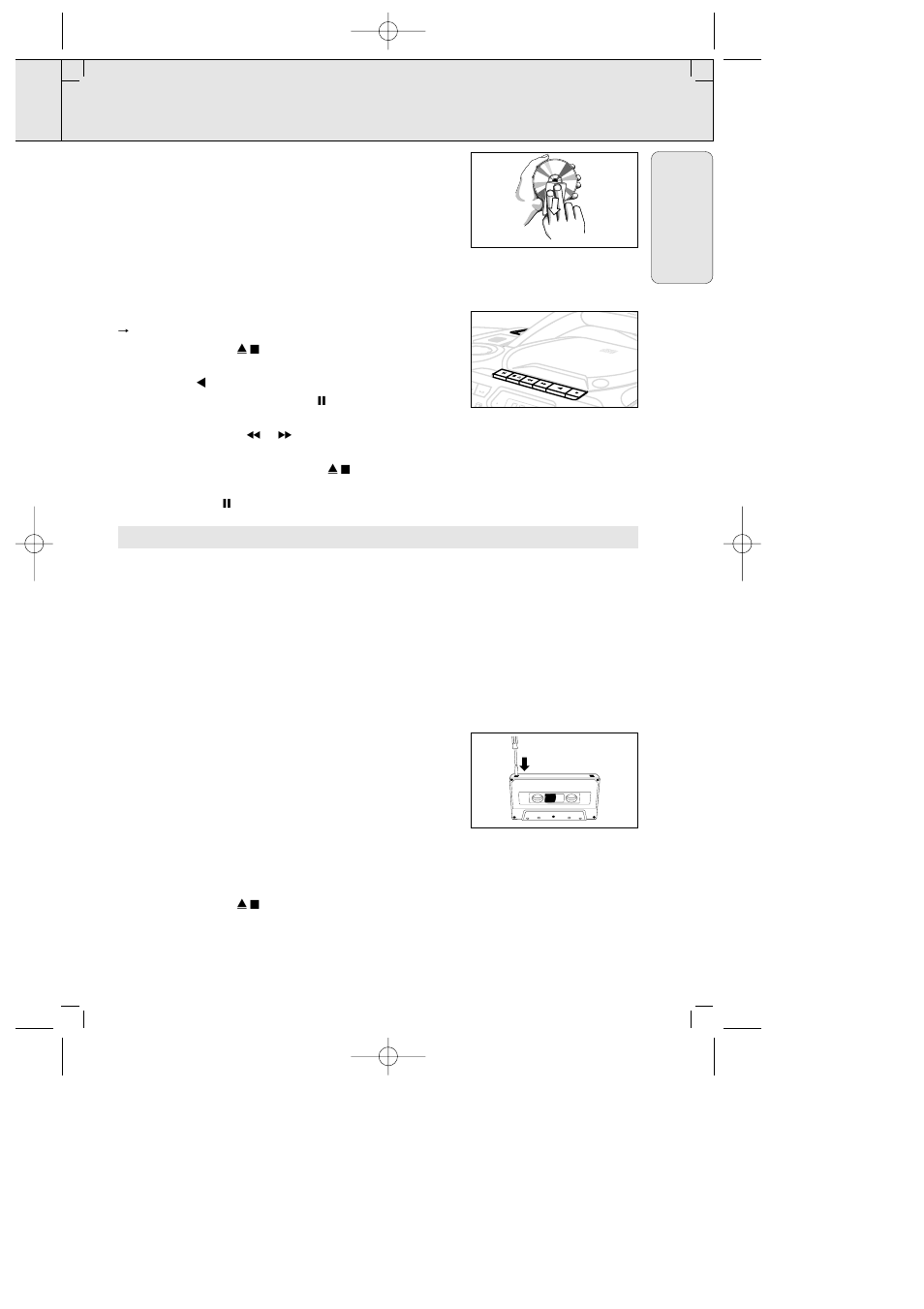 Cd player cassette recorder | Philips AZ 1564 User Manual | Page 15 / 44
