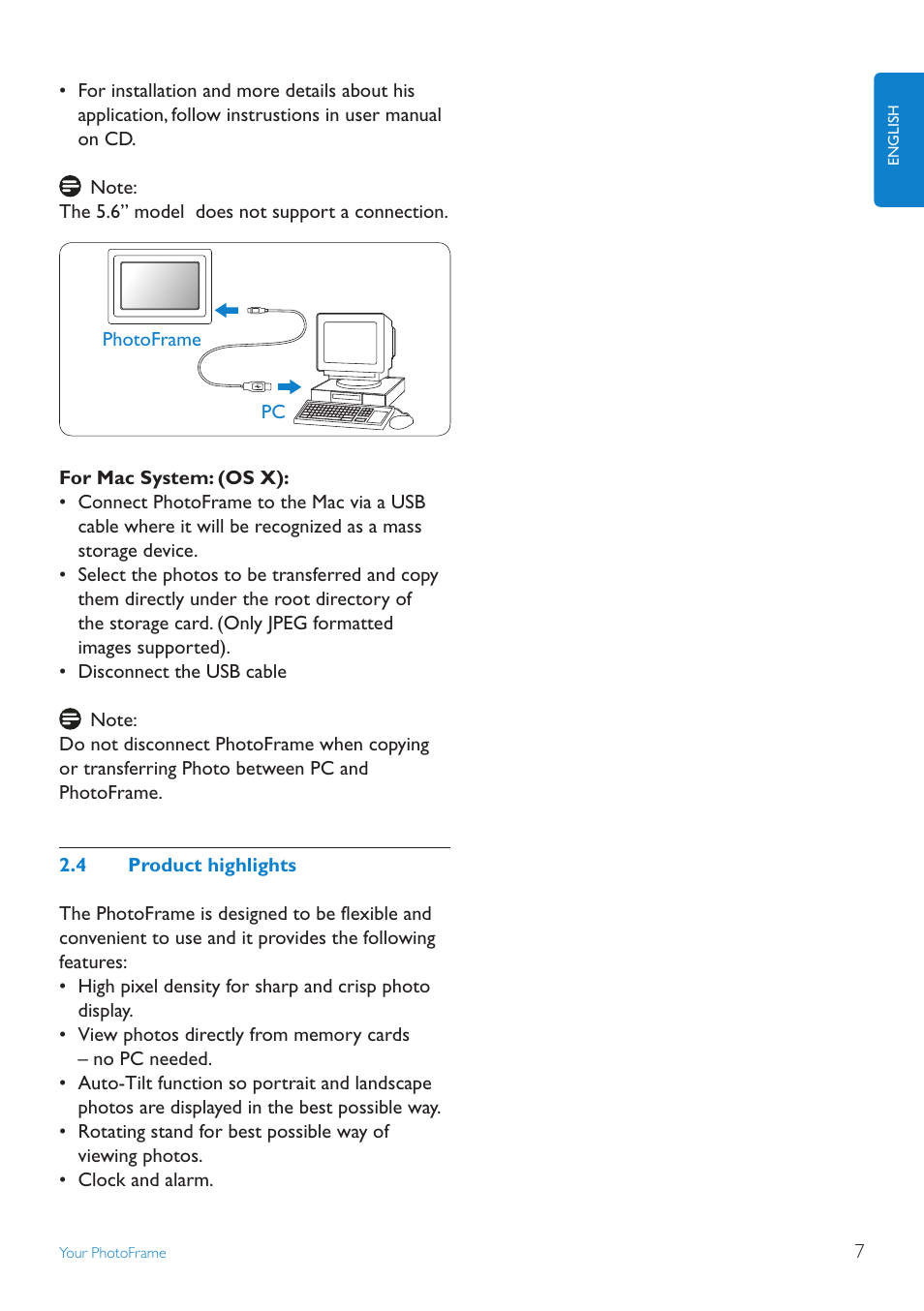 Product.highlights | Philips 6FF3FP User Manual | Page 9 / 38