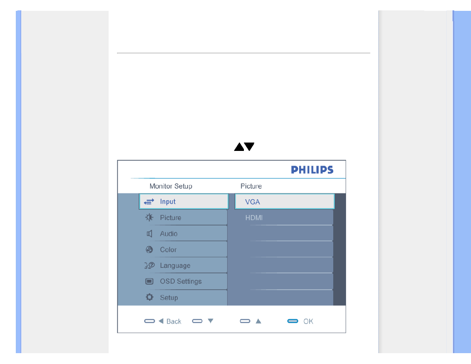 On-screen display | Philips MWE1221T User Manual | Page 44 / 79