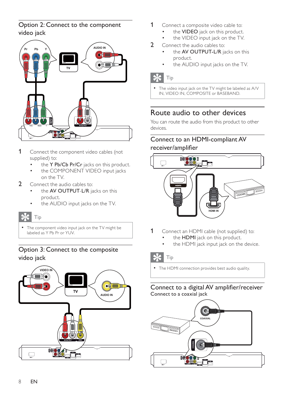 Philips BDP3100 User Manual | Page 8 / 46