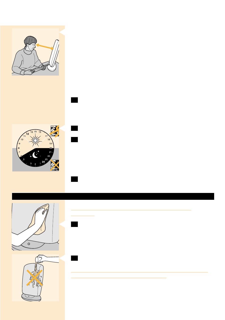 Philips Bright Light Ener gy HF3304 User Manual | Page 45 / 56
