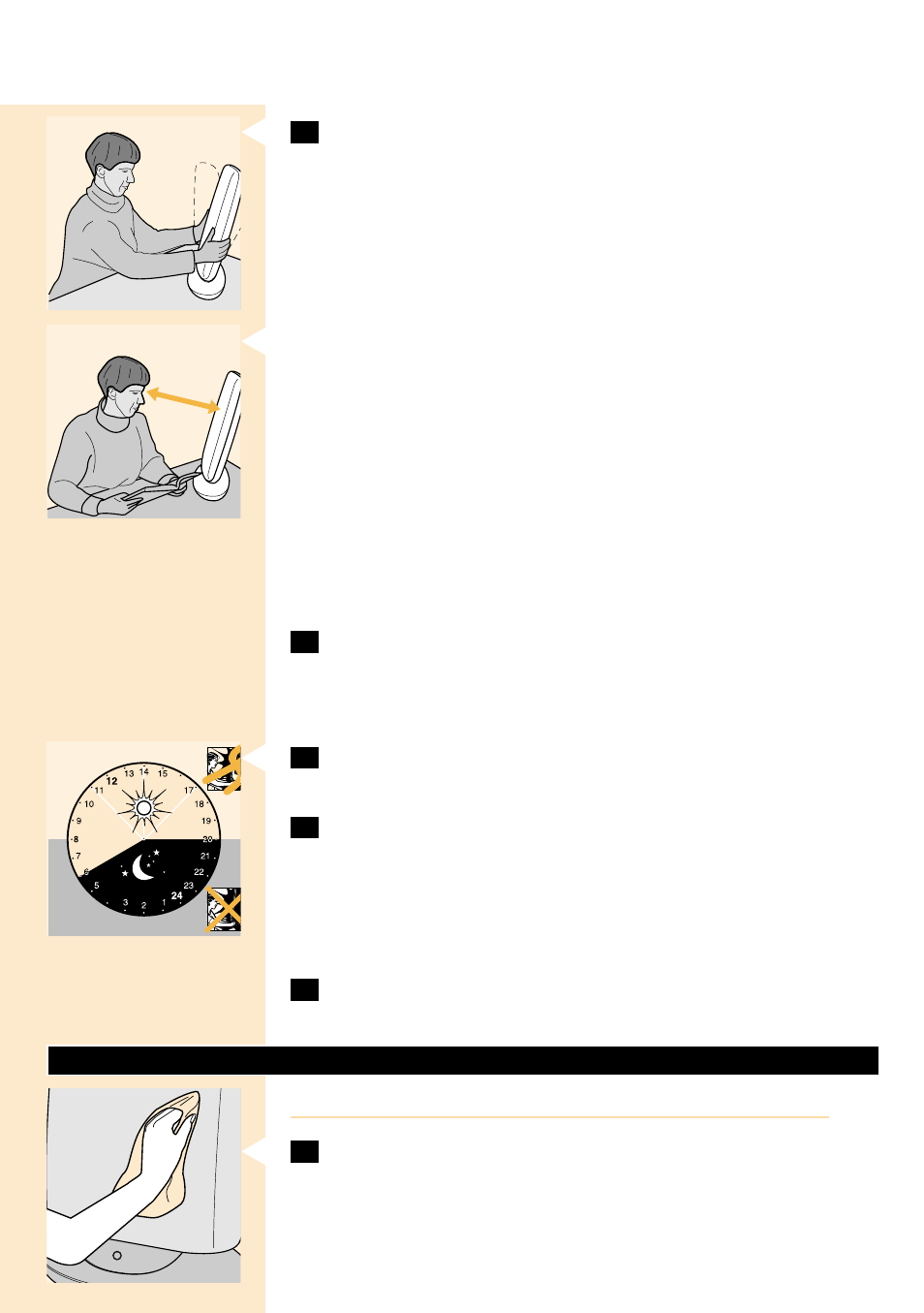 Philips Bright Light Ener gy HF3304 User Manual | Page 6 / 56