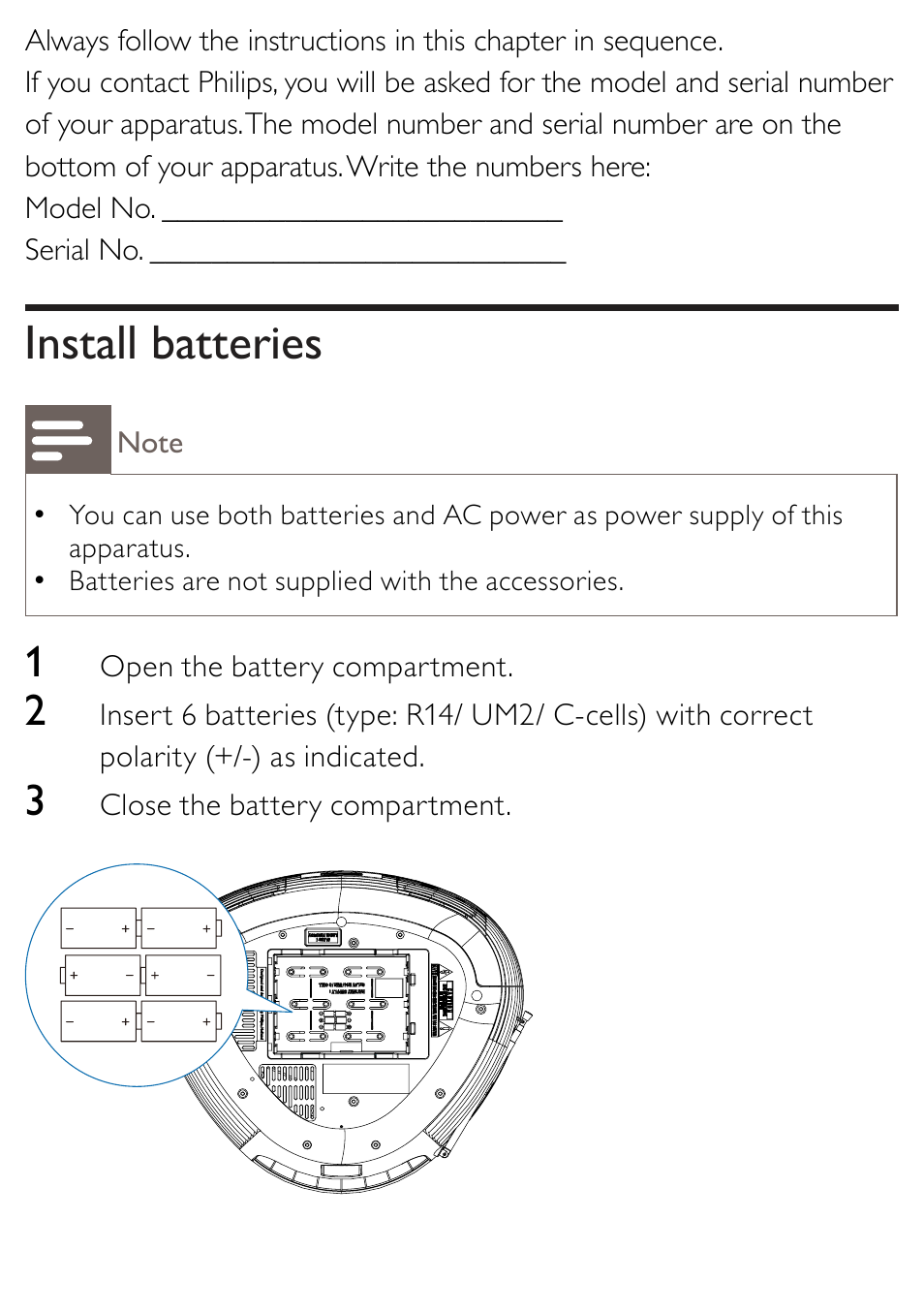 Philips AZ202/B/C/N/R User Manual | Page 10 / 20