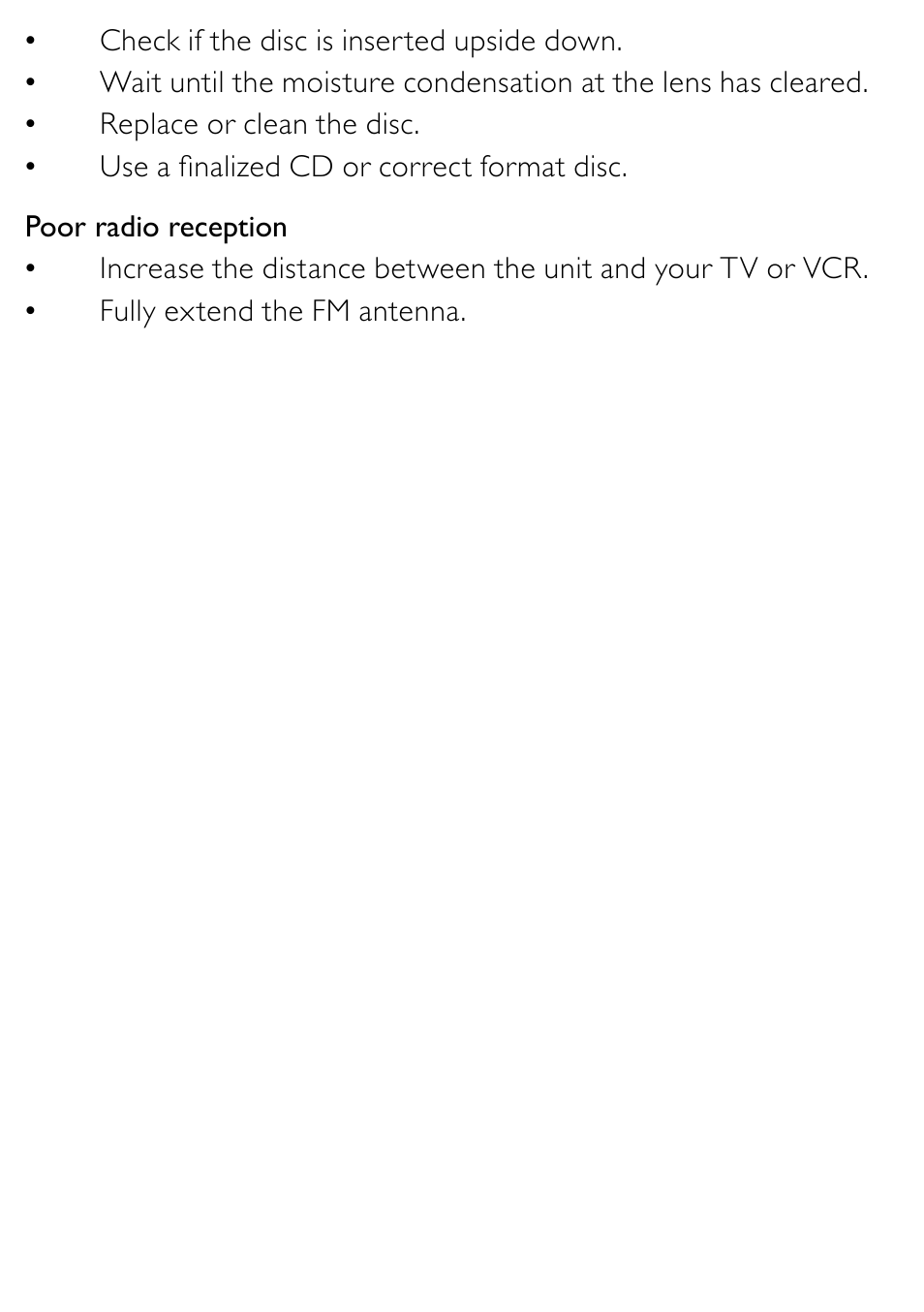 Philips AZ202/B/C/N/R User Manual | Page 19 / 20