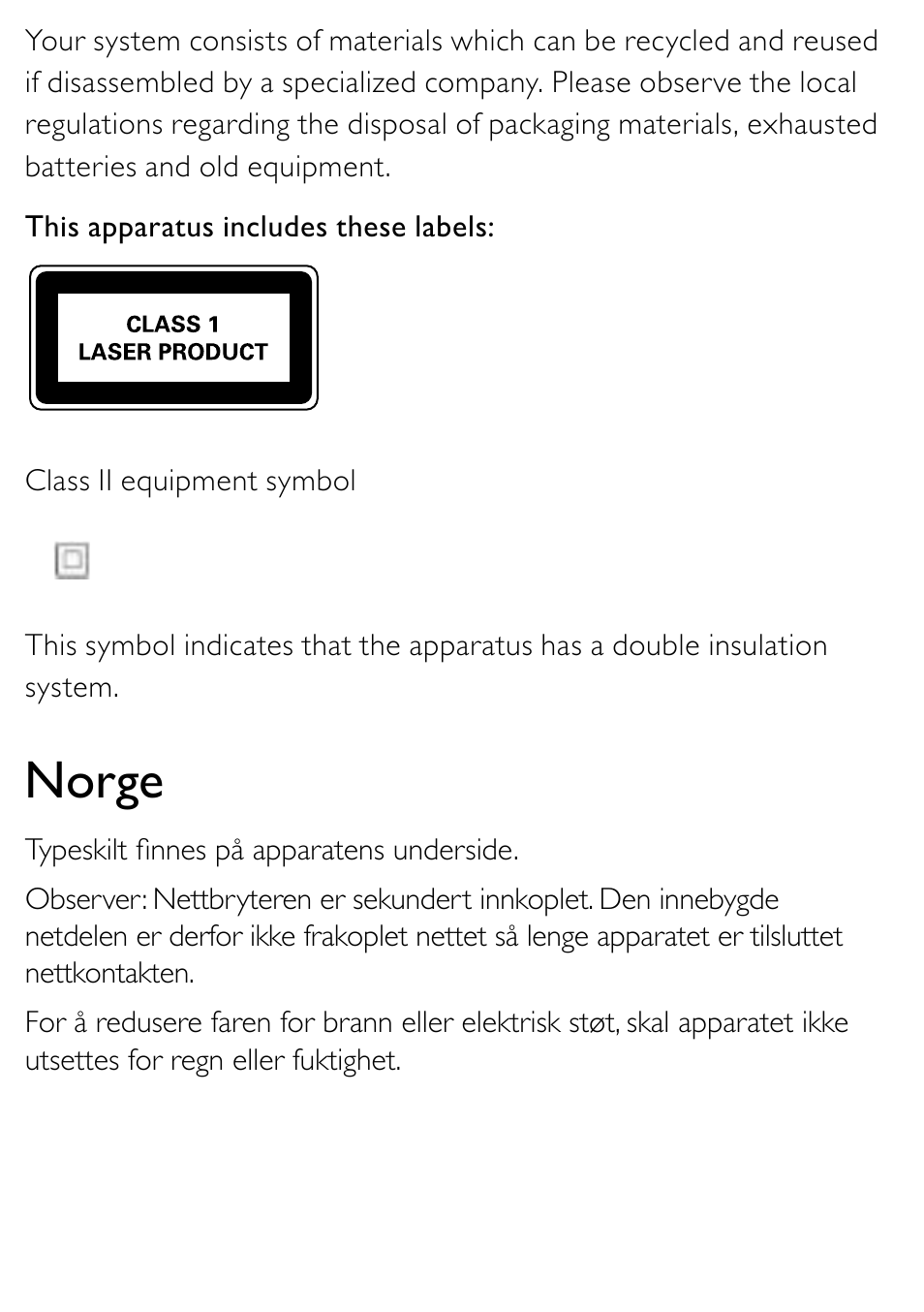 Philips AZ202/B/C/N/R User Manual | Page 6 / 20