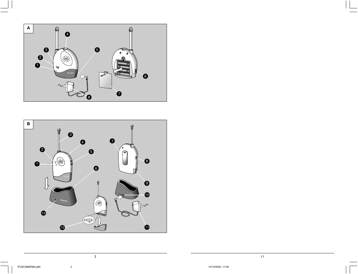 Philips SC369 User Manual | Page 2 / 6