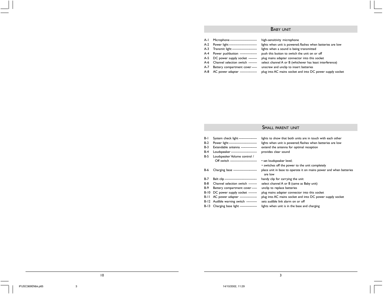 Philips SC369 User Manual | Page 3 / 6