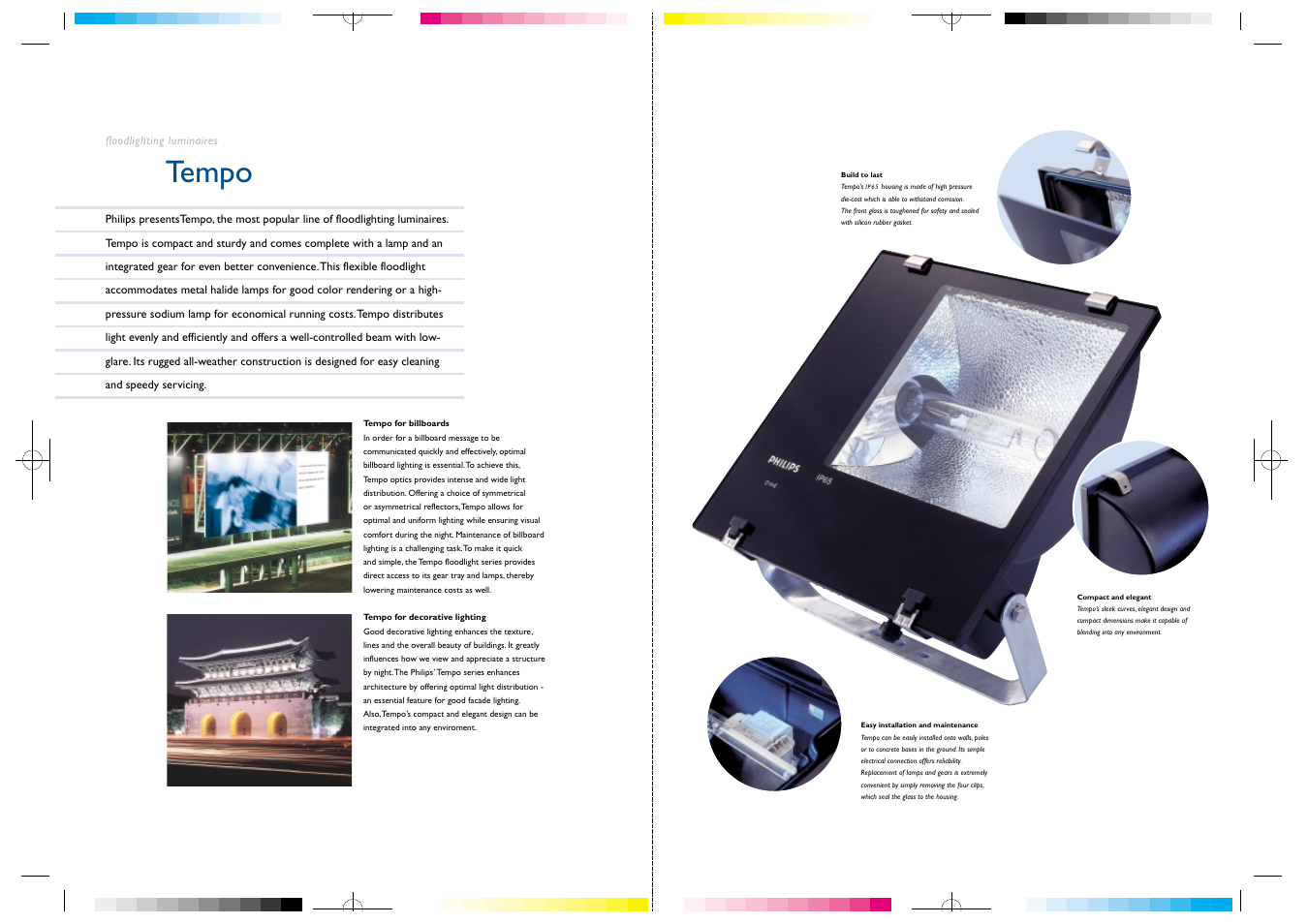 Tempo | Philips Tempo Flood Light User Manual | Page 2 / 2