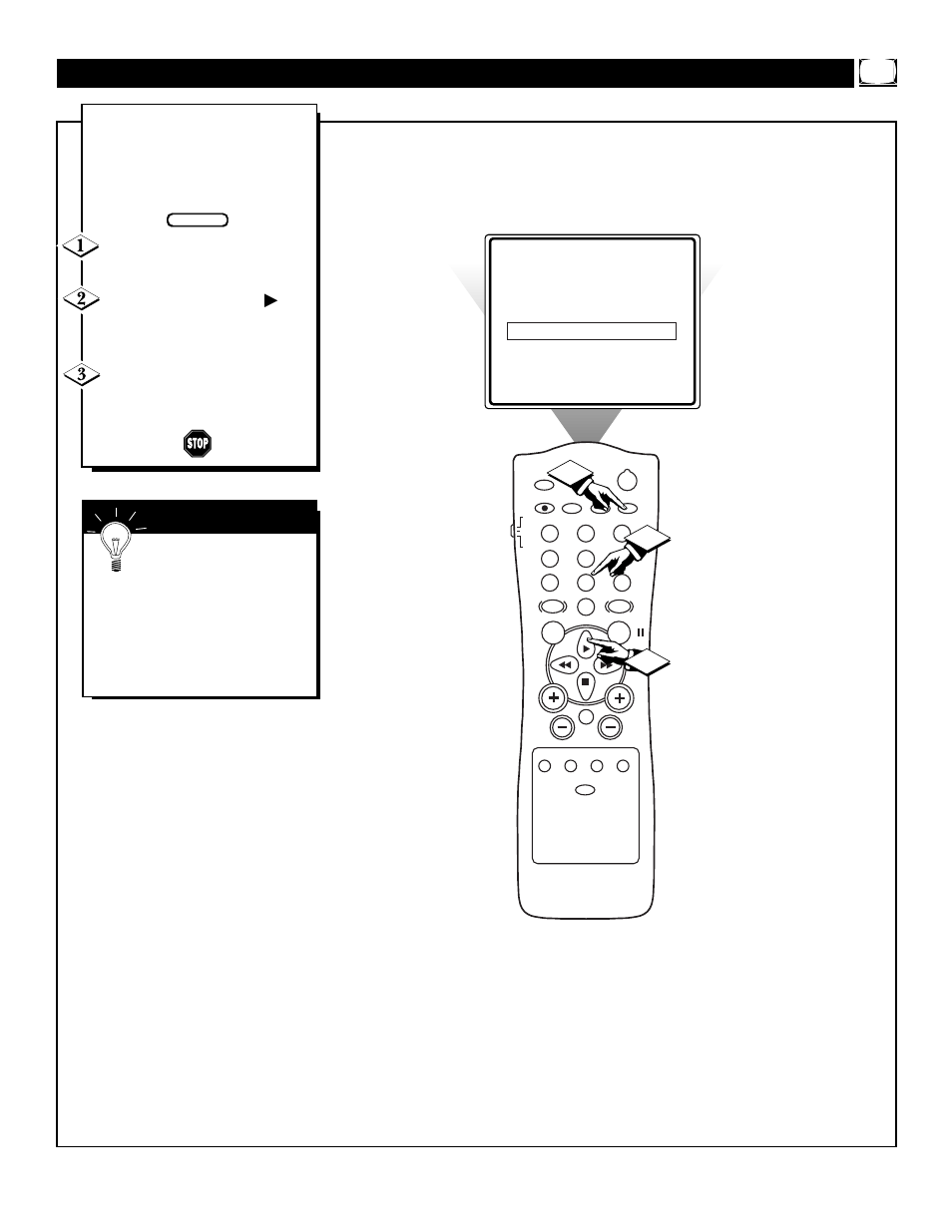 Ctivating the, Tart, Hannel | Philips TP2785C1 User Manual | Page 11 / 48