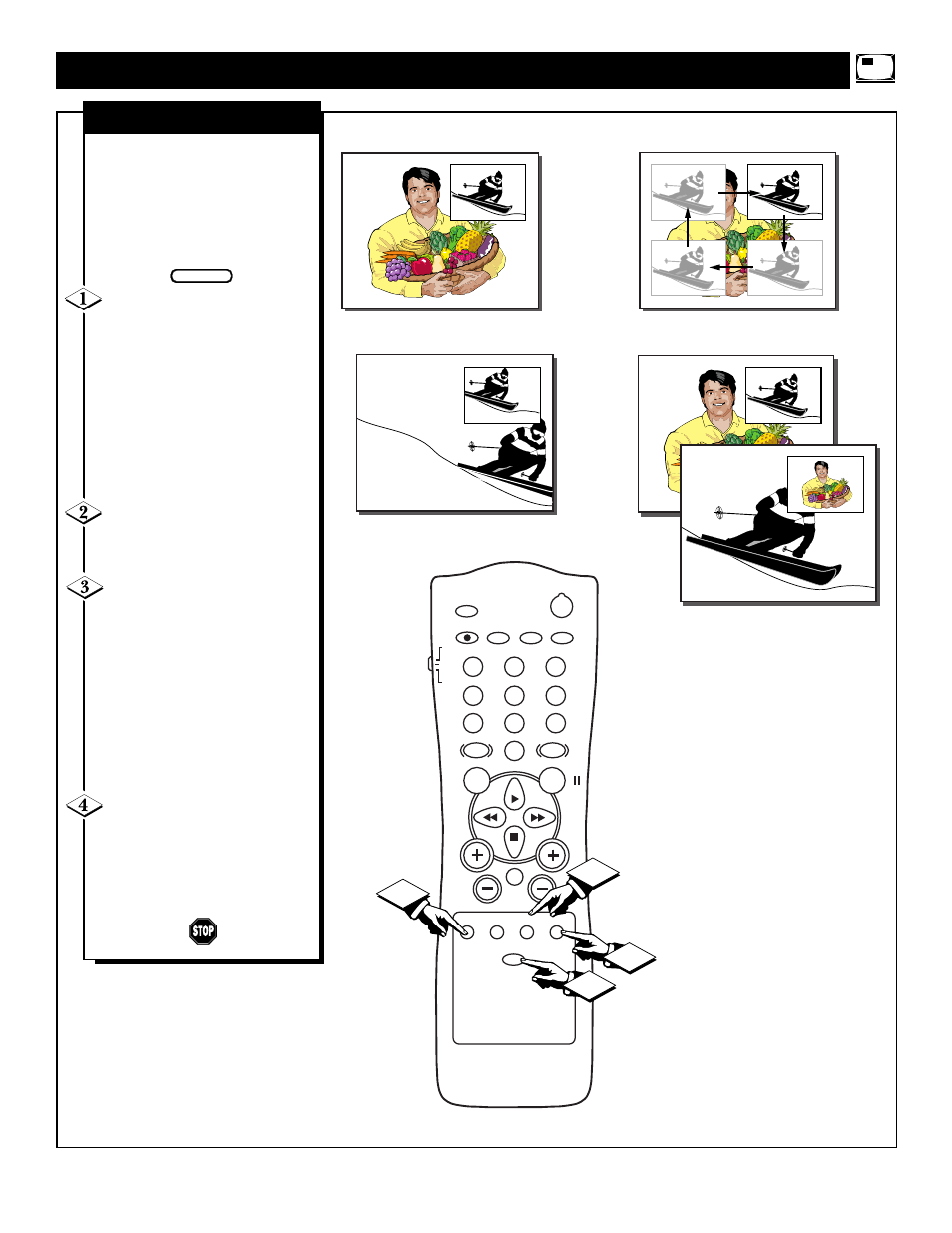 Pip (p, Sing the, Icture | Eature | Philips TP2785C1 User Manual | Page 39 / 48