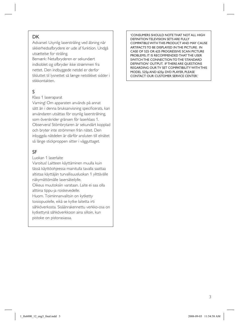 Philips Flaors 848390207 User Manual | Page 3 / 50