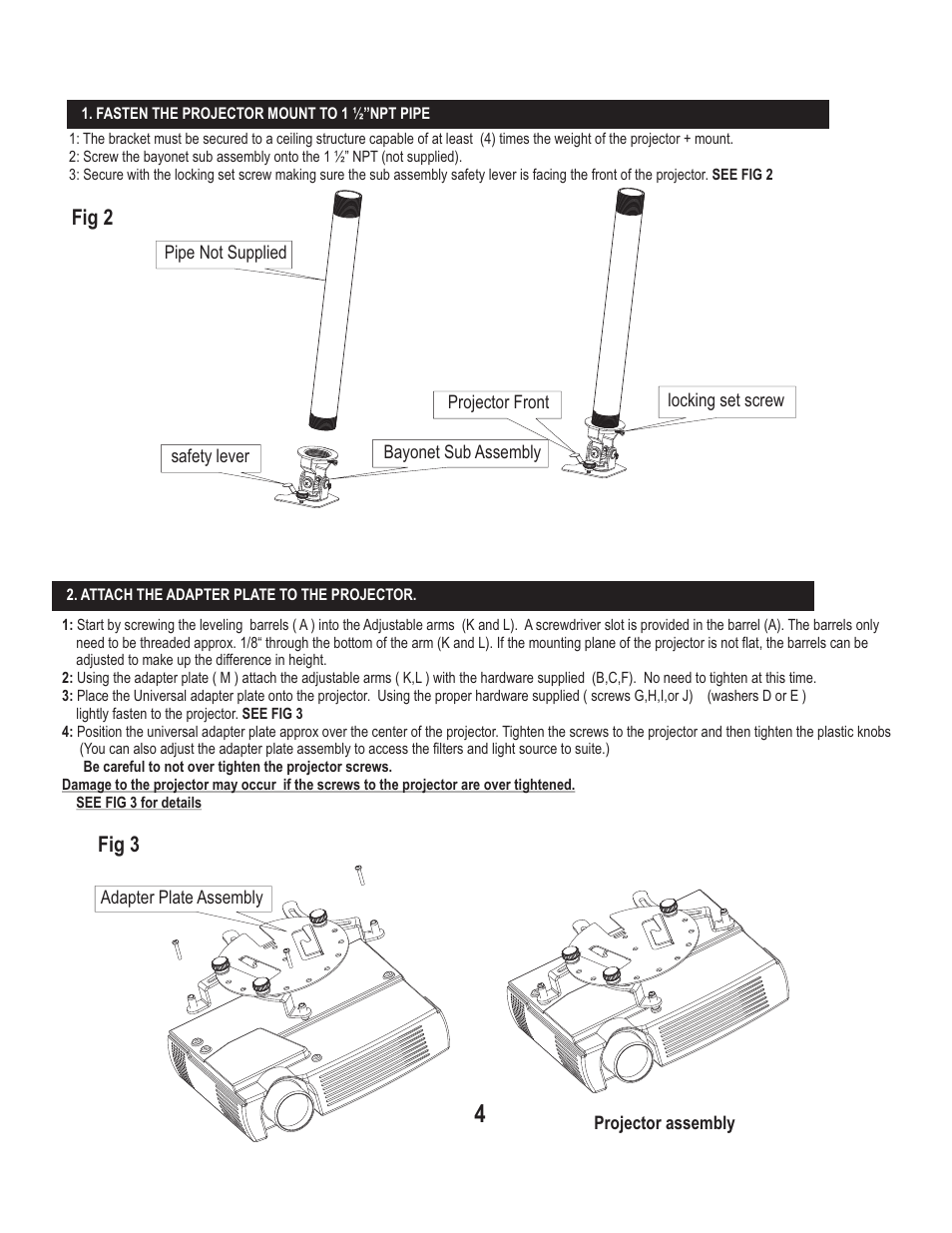 Fig 2, Fig 3 | Philips UPM51 User Manual | Page 4 / 5