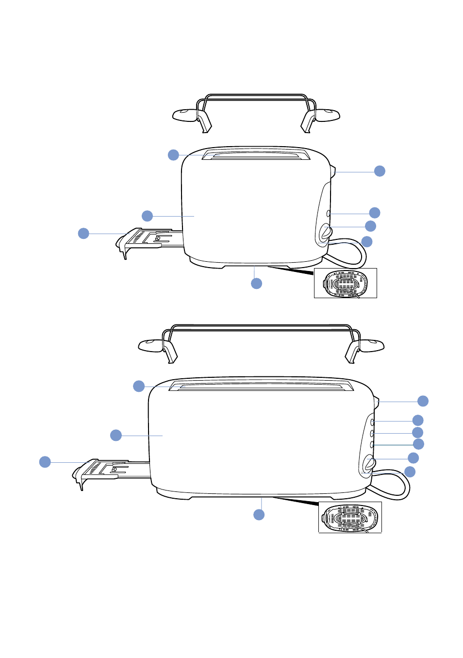 Philips Toaster HD2524 User Manual | Page 2 / 54